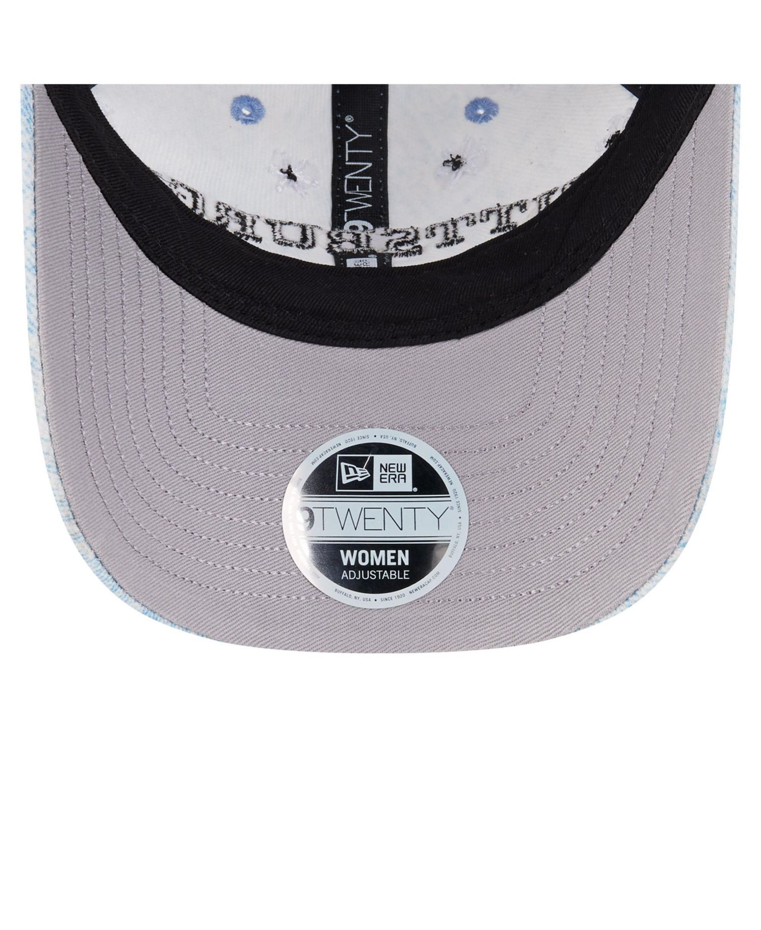 Women's Light Blue Pittsburgh Pirates Daisy All Over 9TWENTY Adjustable Hat