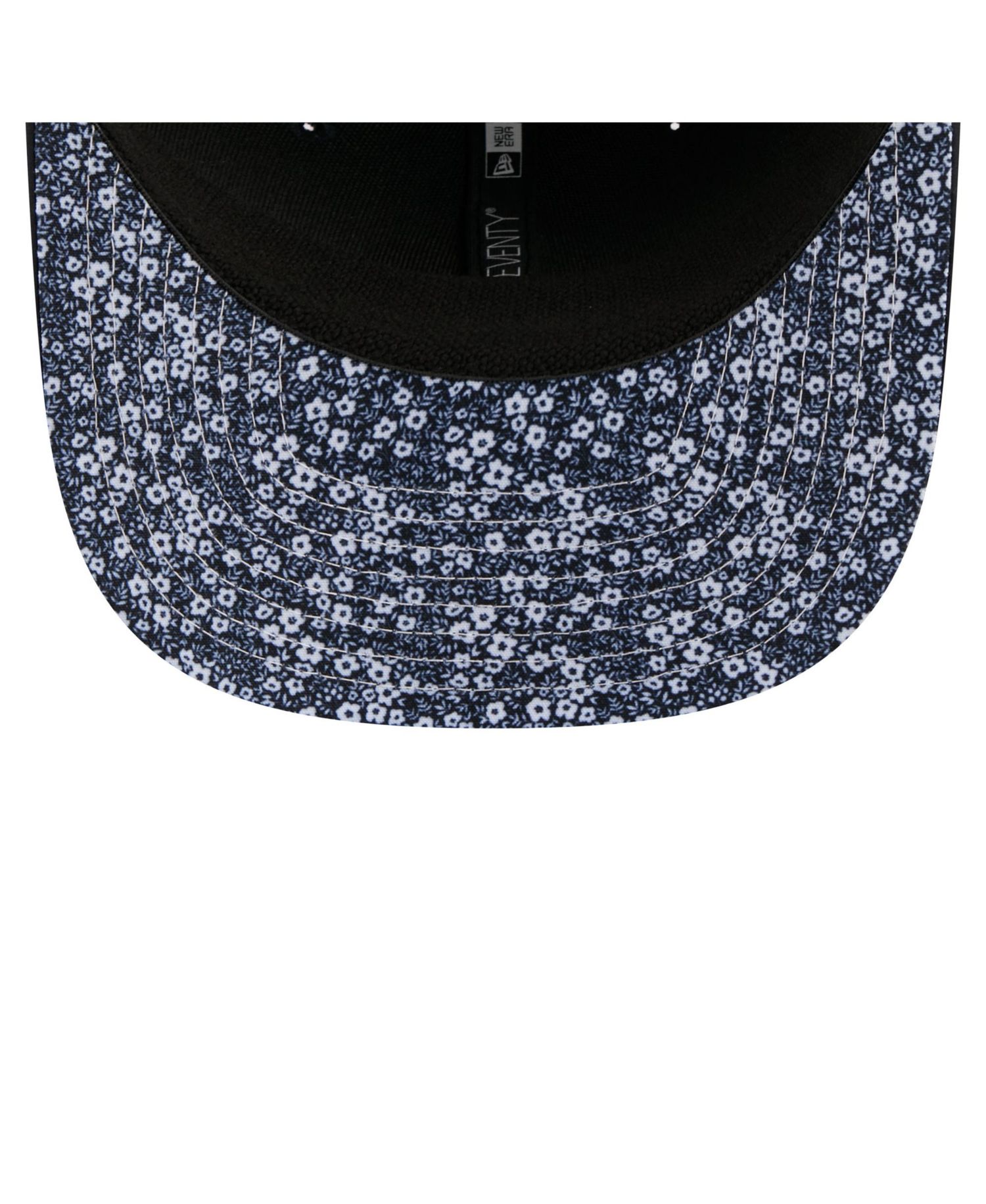 Men's Navy Boston Red Sox Floral Patch 9SEVENTY Adjustable Hat
