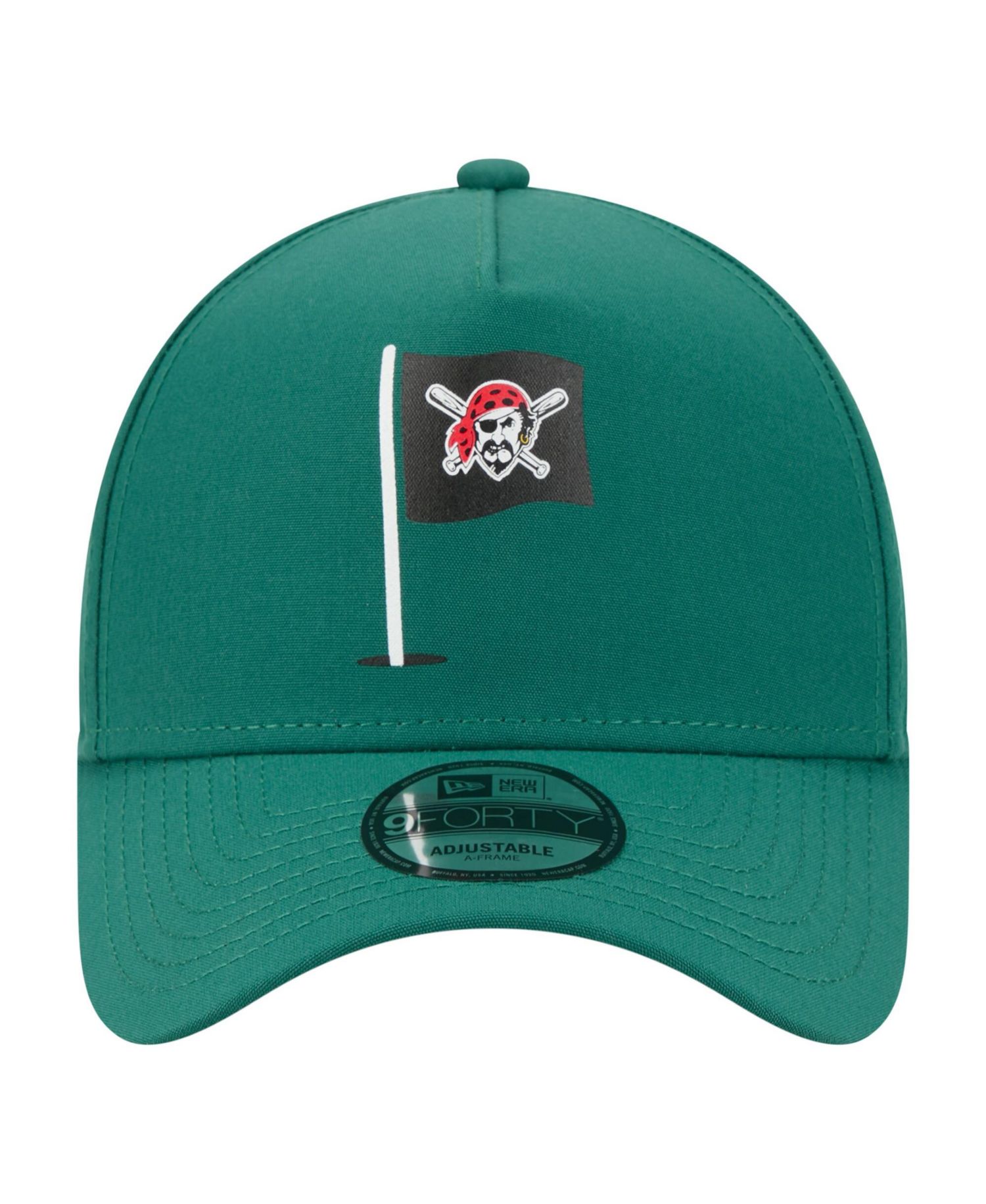 Men's Green Pittsburgh Pirates Pin Seeker 9FORTY A-Frame Adjustable Hat
