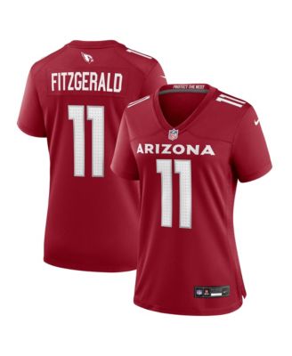 Women's Larry Fitzgerald Cardinal Arizona Cardinals Team Retired Game Jersey