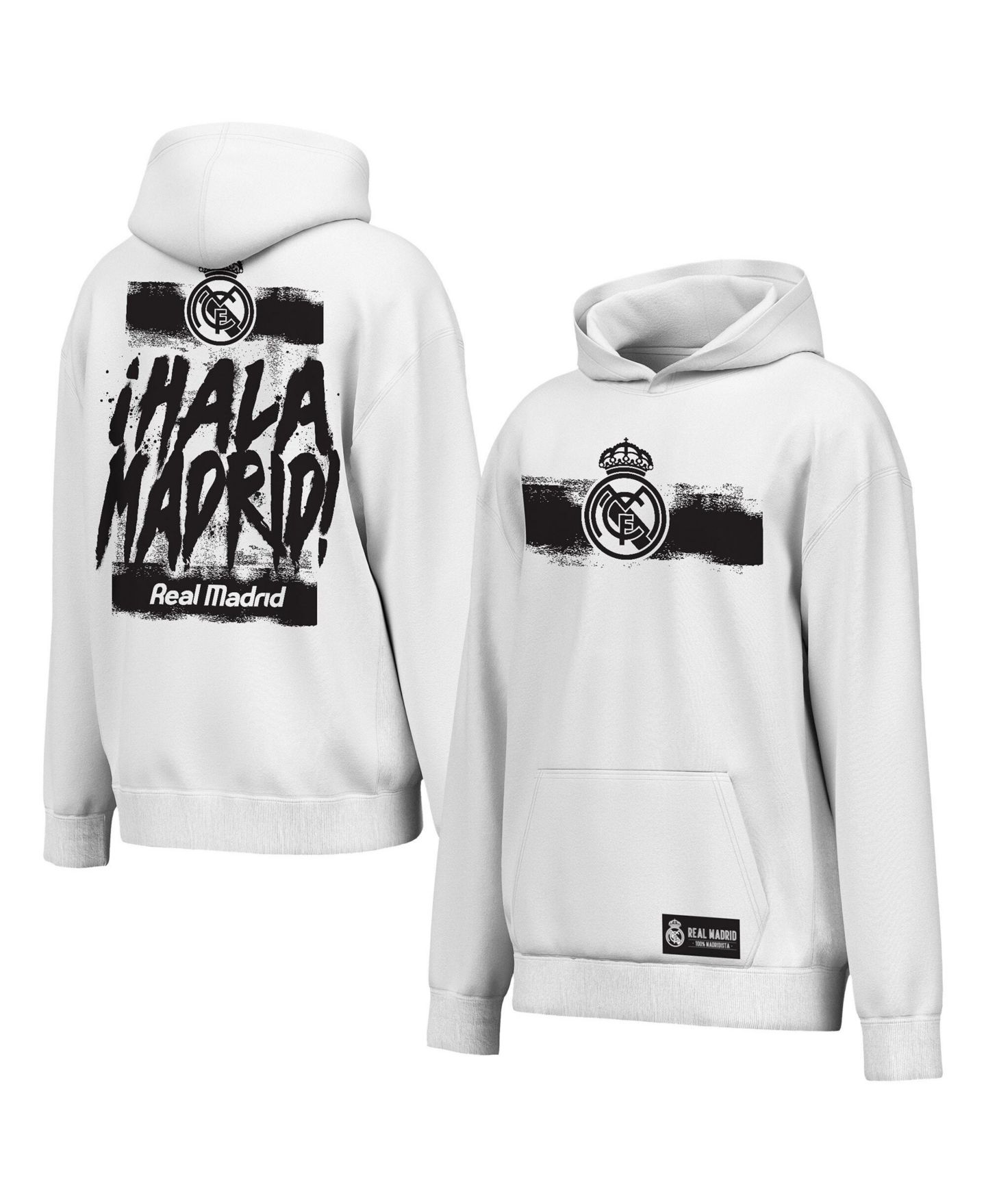 Мужское худи Outerstuff White Real Madrid Chant — фото 1