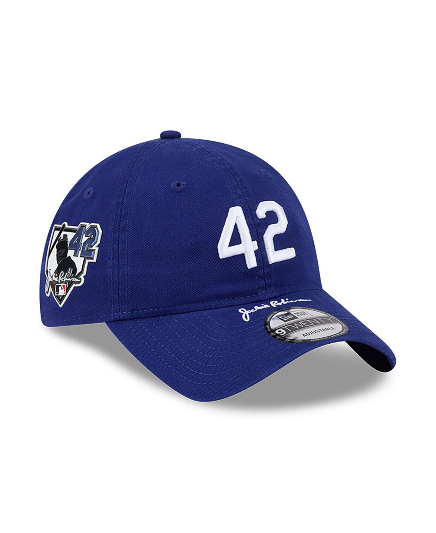 Детская кепка New Era Royal Texas Rangers 2026 Jackie Robinson Day 9TWENTY Adjustable Hat — фото 1