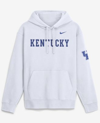 Men's White Kentucky Wildcats 2026 Sideline Club Fleece Hoodie