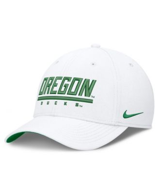 Men's White Oregon Ducks Game Day Rise Swooshflex Hat