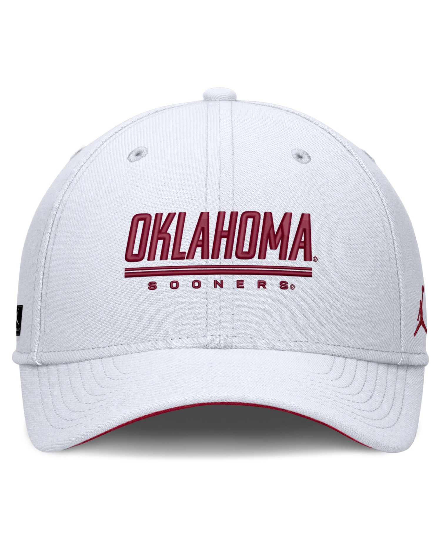 Men's White Oklahoma Sooners Game Day Rise Swooshflex Hat
