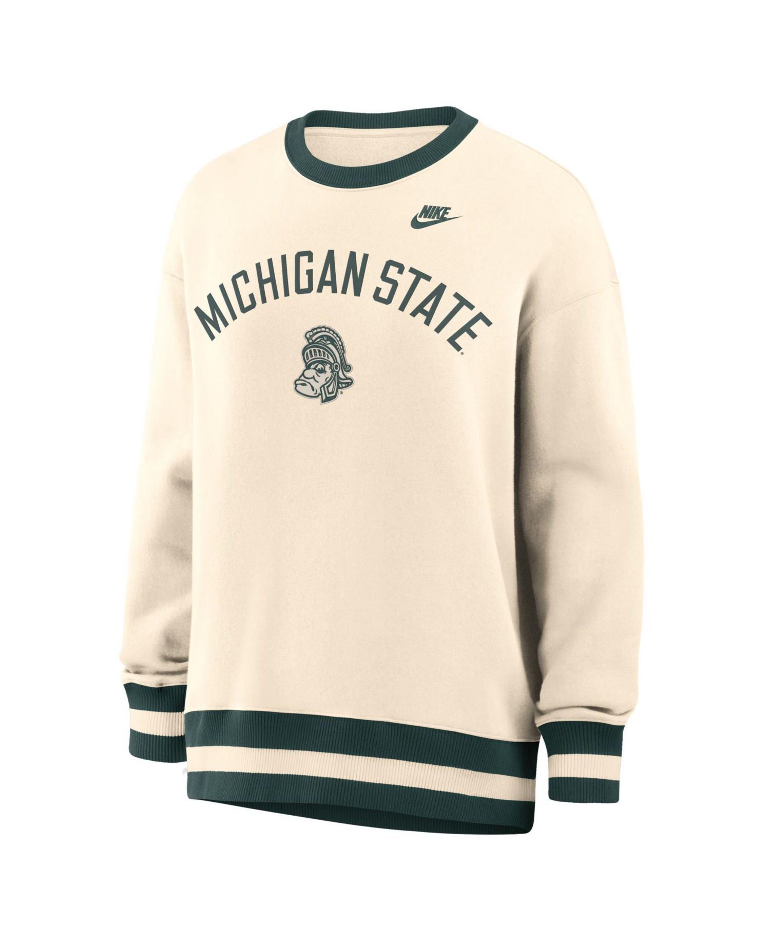 Women's Michigan State Spartans Legacy Arch Phoenix Oversized Fleece Sweatshirt