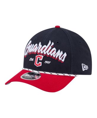Men's Navy/Red Cleveland Guardians Team Loyal 9FORTY M-Crown Adjustable Hat