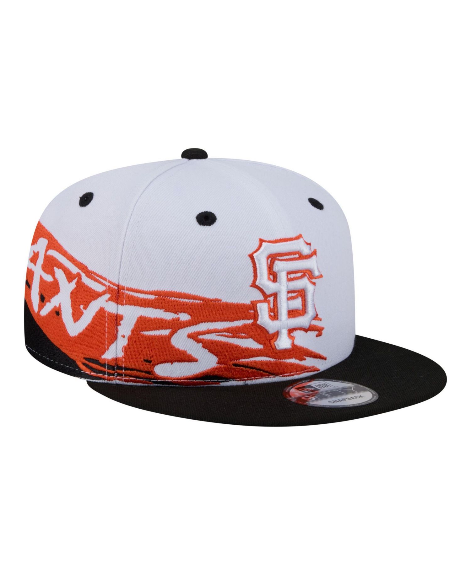 Men's White San Francisco Giants Swept 9FIFTY Snapback Hat
