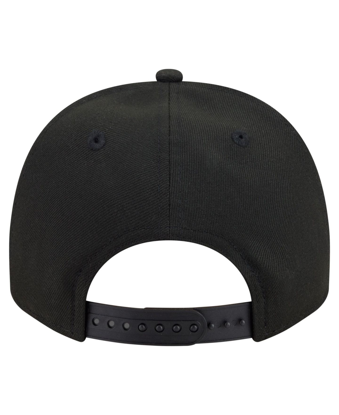 Мужская кепка New Era Black Athletics Motion A-Frame 9FIFTY Snapback Hat — фото 5