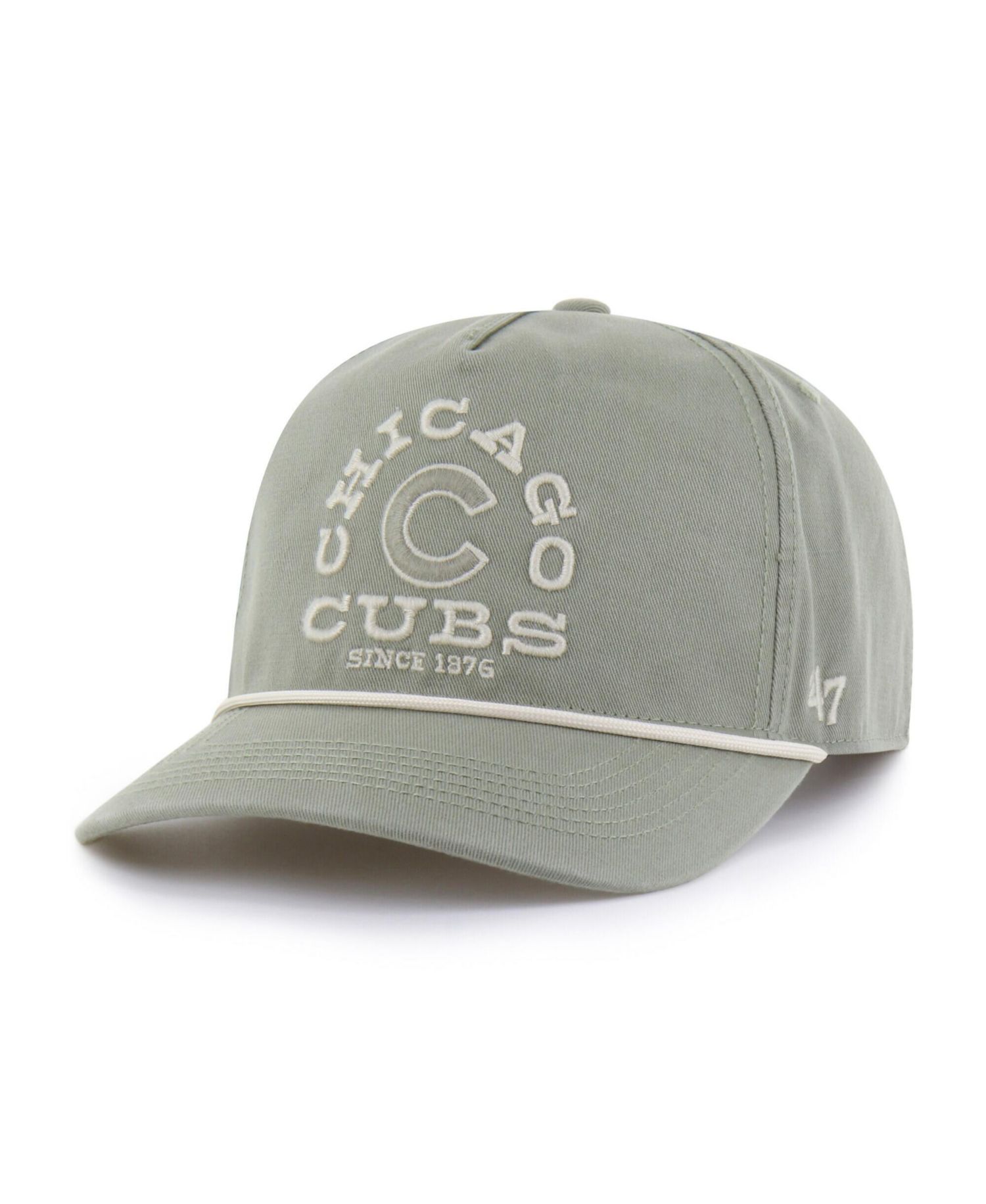 Men's Olive Chicago Cubs Canyon Ranchero Hitch Adjustable Hat