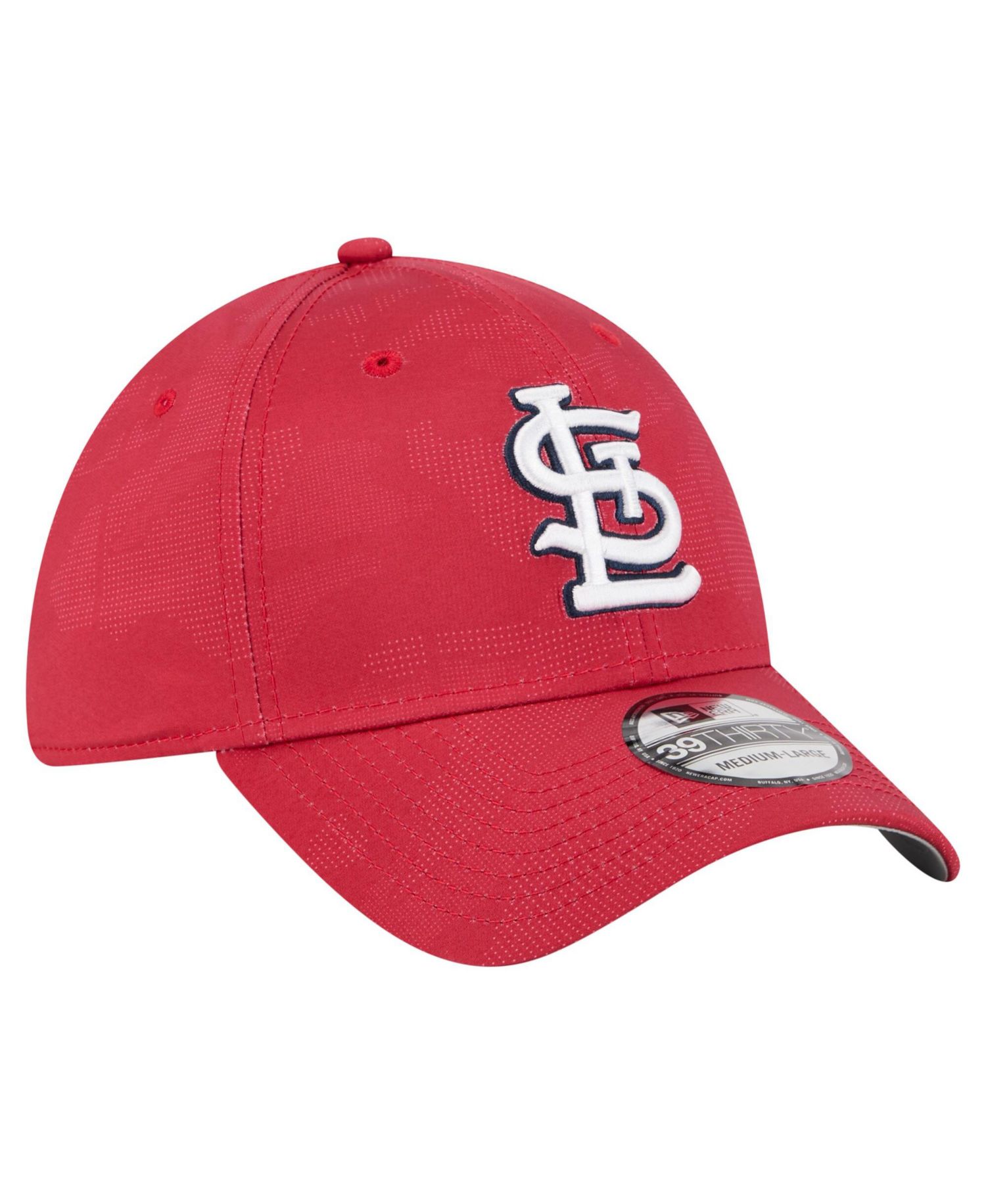 Men's Red St. Louis Cardinals Tonal Camo 39THIRTY Flex Hat