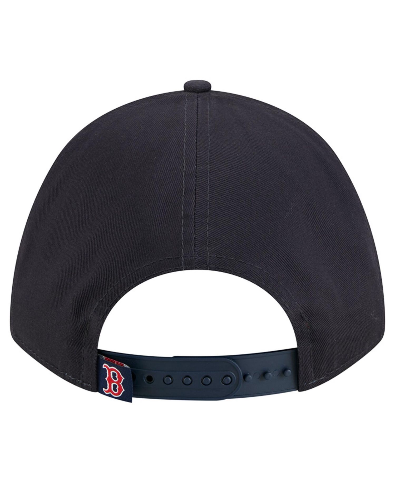 Women's Navy Boston Red Sox Metallic A-Frame 9FORTY Adjustable Hat