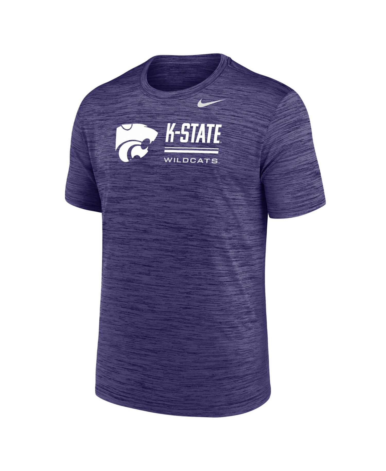 Men's Purple Kansas State Wildcats Velocity Dri-FIT T-Shirt