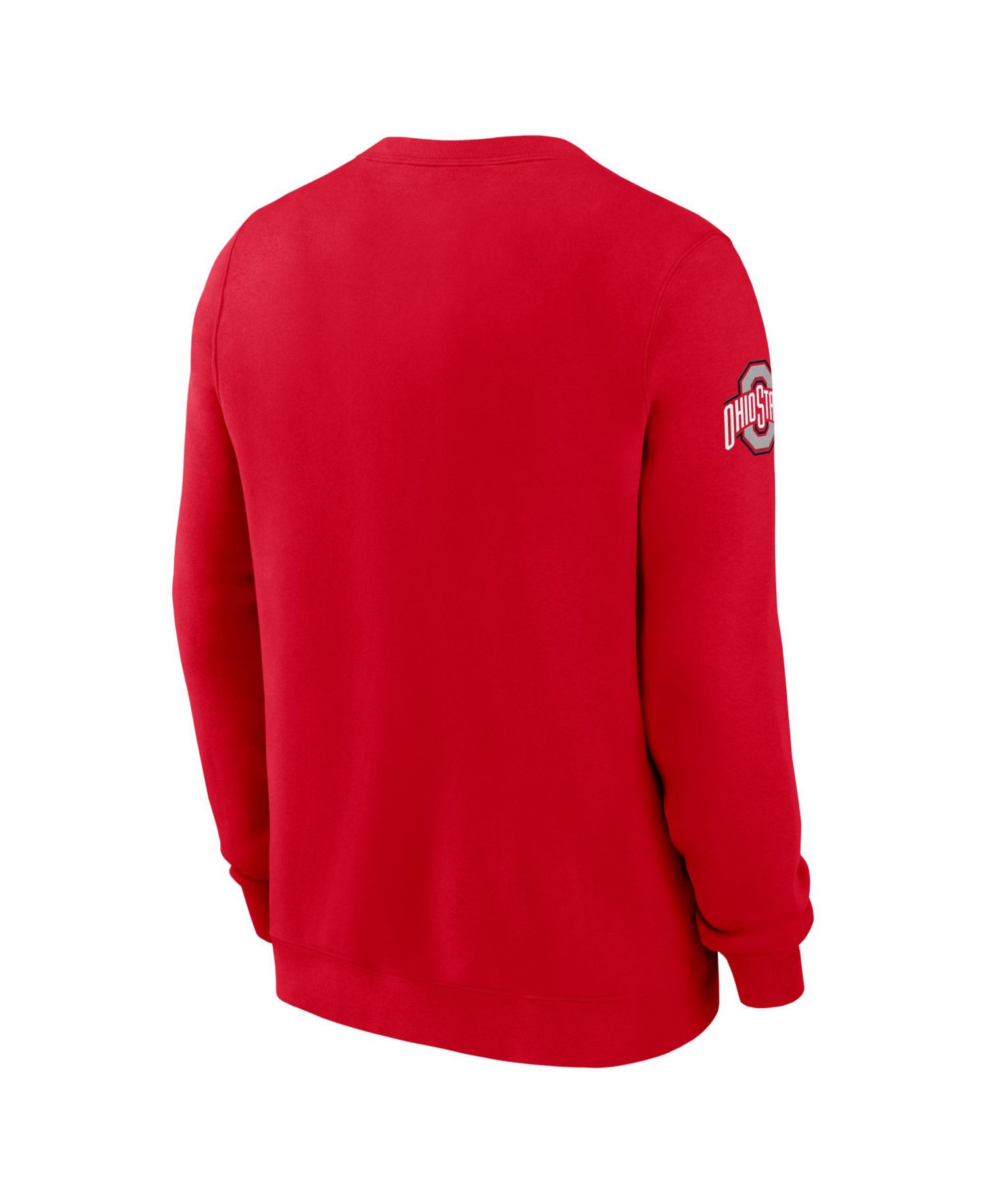 Men's Scarlet Ohio State Buckeyes 2026 Sideline Club Sweatshirt