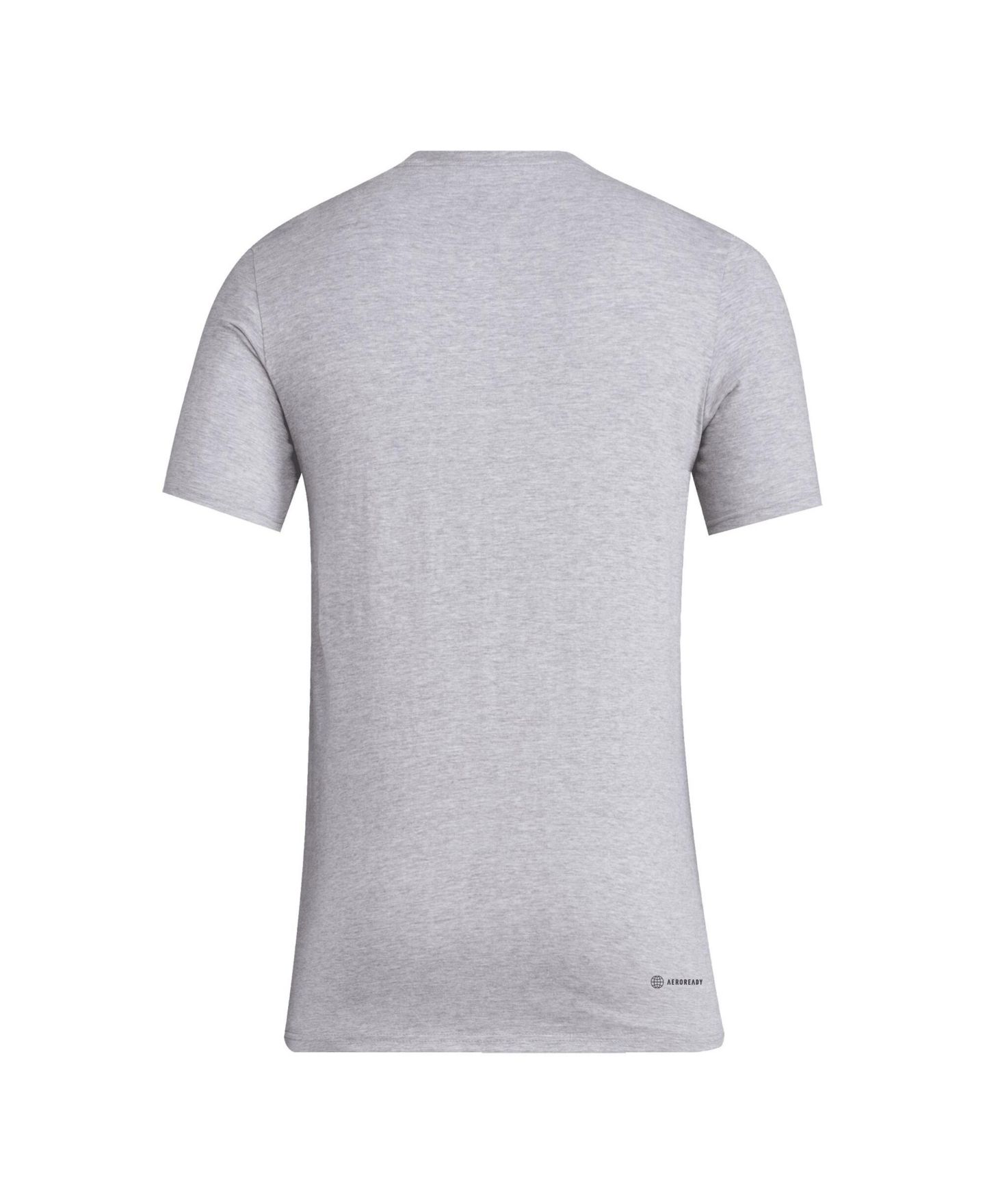 Мужская футболка adidas Gray Penn State Nittany Lions Football Polyester — фото 2