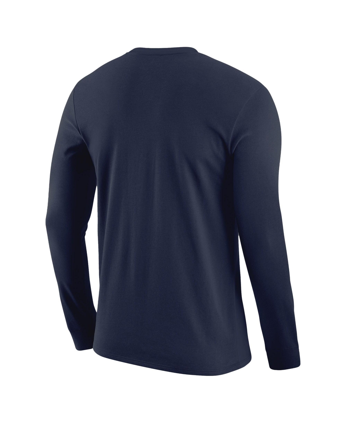Nike Men's Navy Utsa Roadrunners Diagonal Logo Long Sleeve T-Shirt