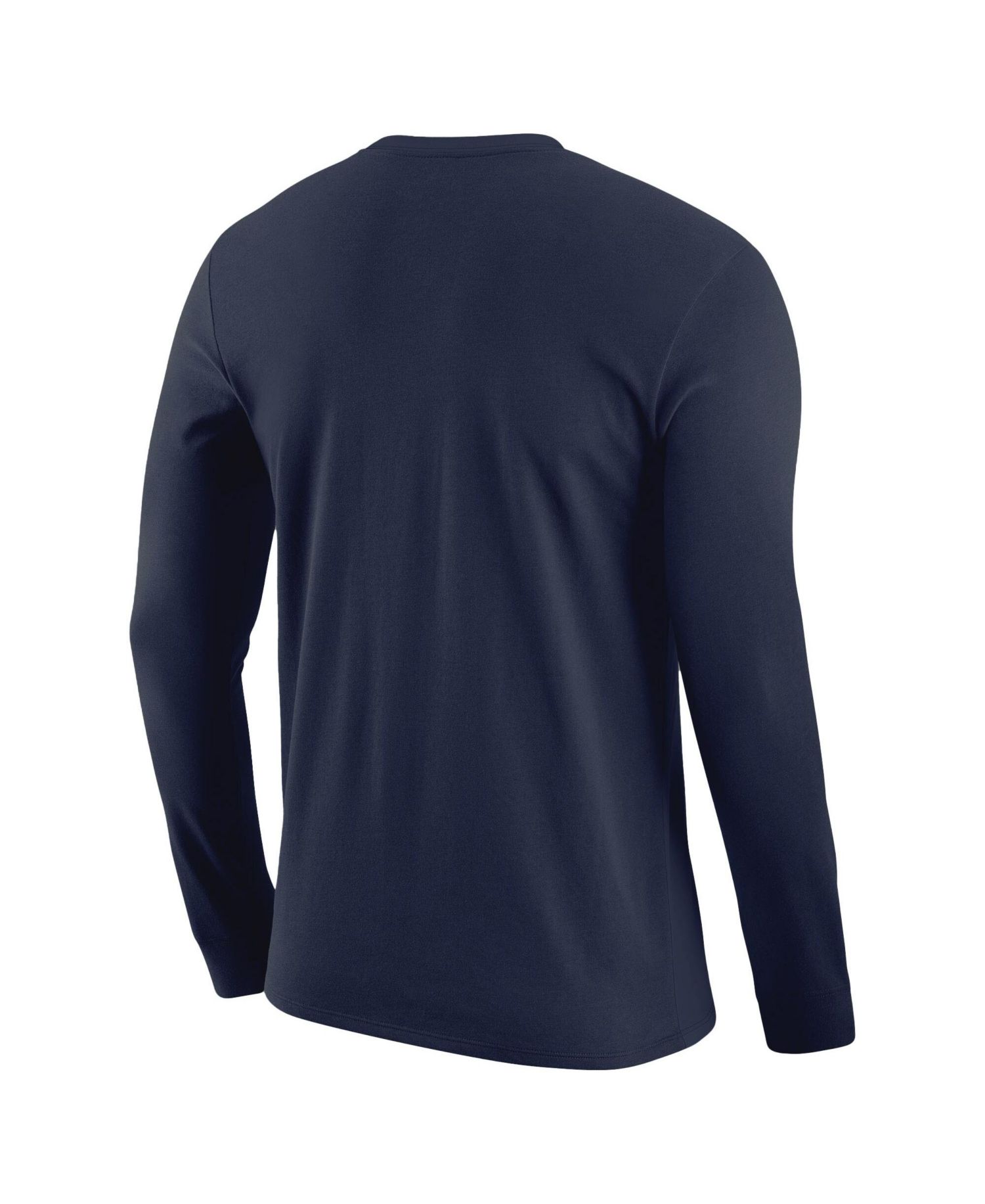 Men's Navy UTSA Roadrunners Diagonal Logo Long Sleeve T-Shirt