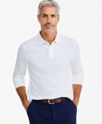 Men's Solid Stretch Polo Shirt