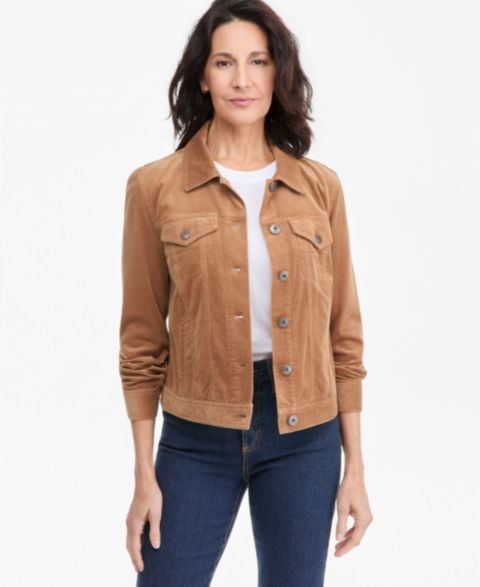 Женская куртка Style & Co Corduroy, цвет: Beechwood