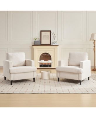 2-piece modern single armchair for living room,a corner armchair ideal for bedrooms and offices