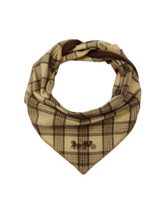 Lucy Plaid Triangle Scarf