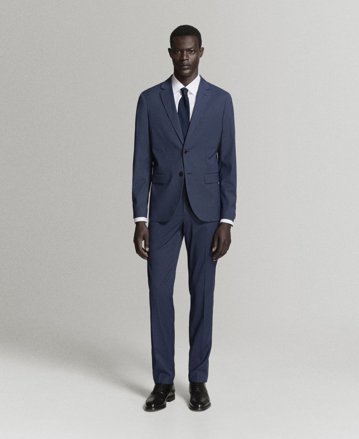 Men's Stretch Fabric Super Slim-Fit Suit Pants