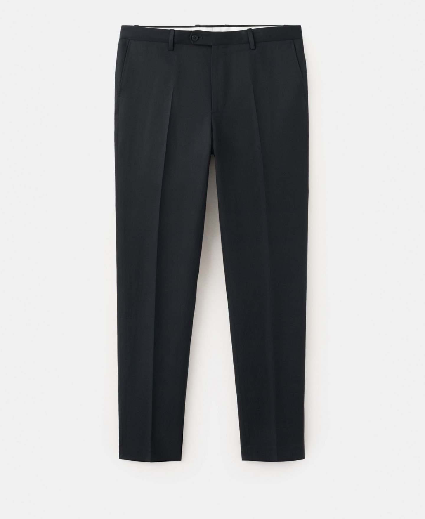 Мужские брюки MANGO Amalfi Slim-Fit Suit, цвет: Тёмно-синий — фото 2