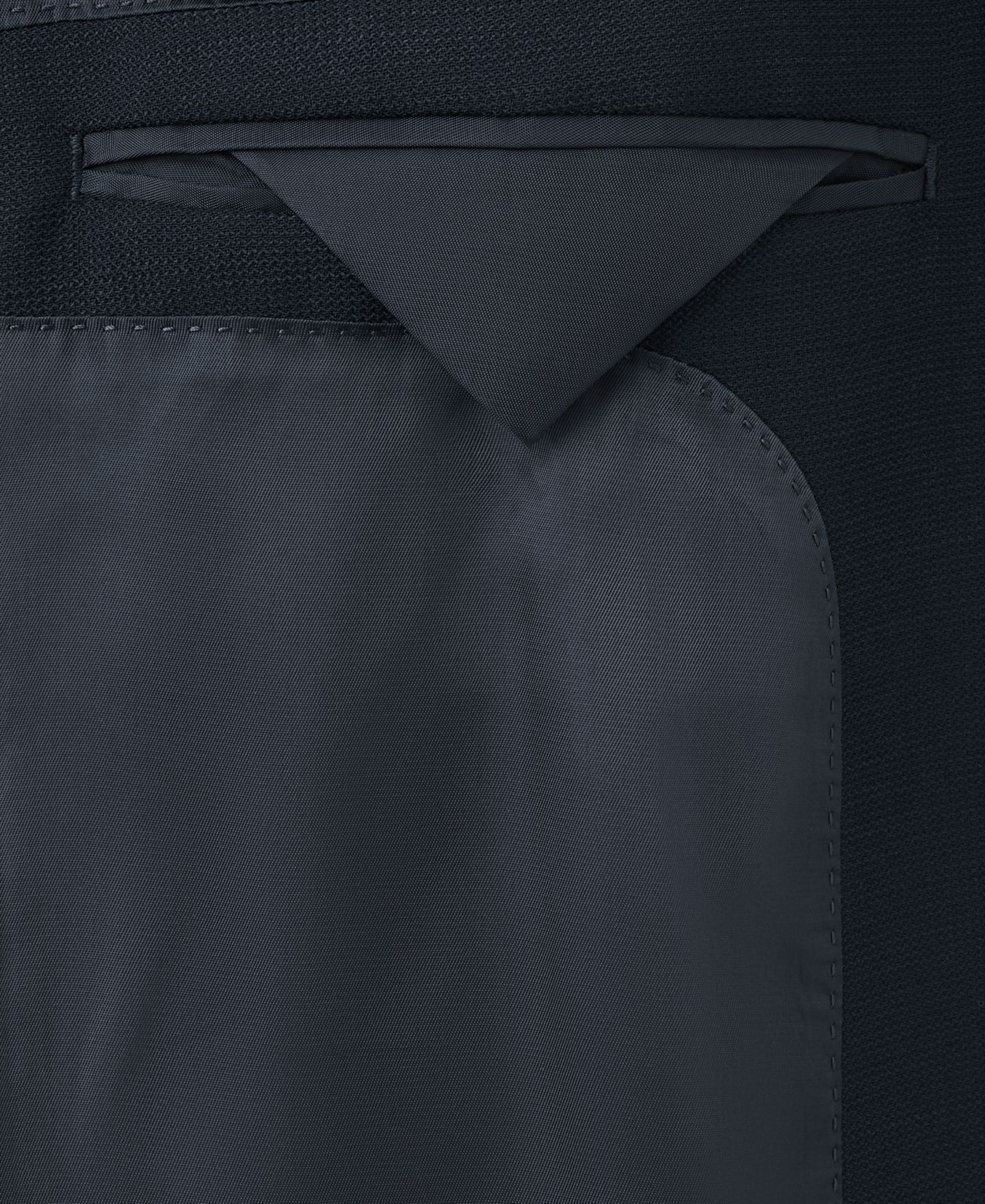 Мужской пиджак MANGO Pockets Slim-Fit Blazer, цвет: Тёмно-синий — фото 3