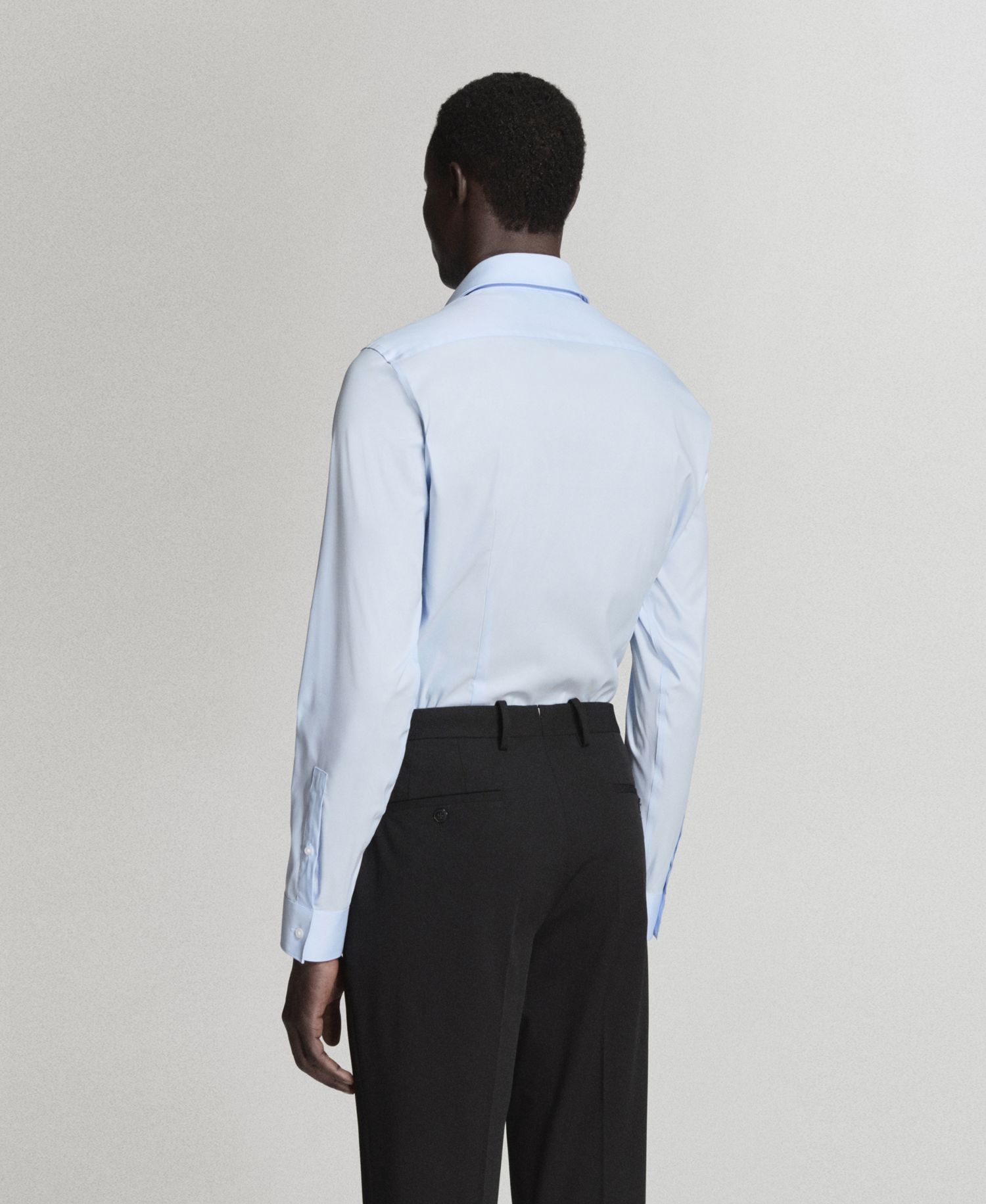 Men's Super Slim Fit Cotton Stretch Dress Shirt