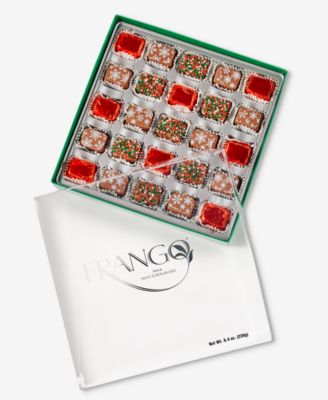 Holiday Decorated Milk Mint Box of Chocolates, 25 Piece