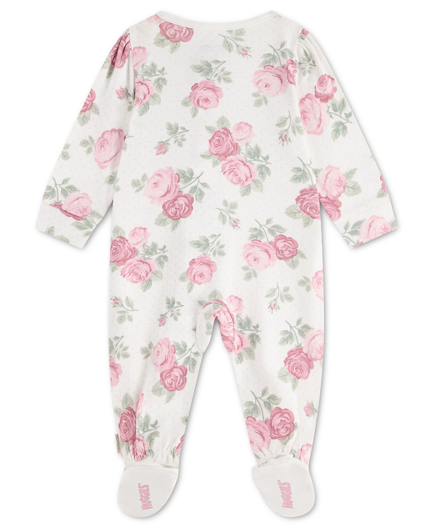 Baby Girls' Babywear Long-Sleeve Footed Coverall