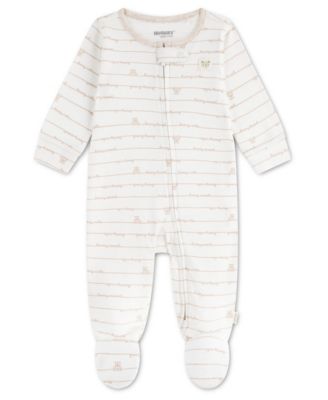 Baby Boys' and Baby Girls' Babywear Long-Sleeve Footed Coverall