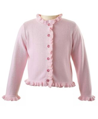 Toddler Girls 2-14 Frill Cardigan