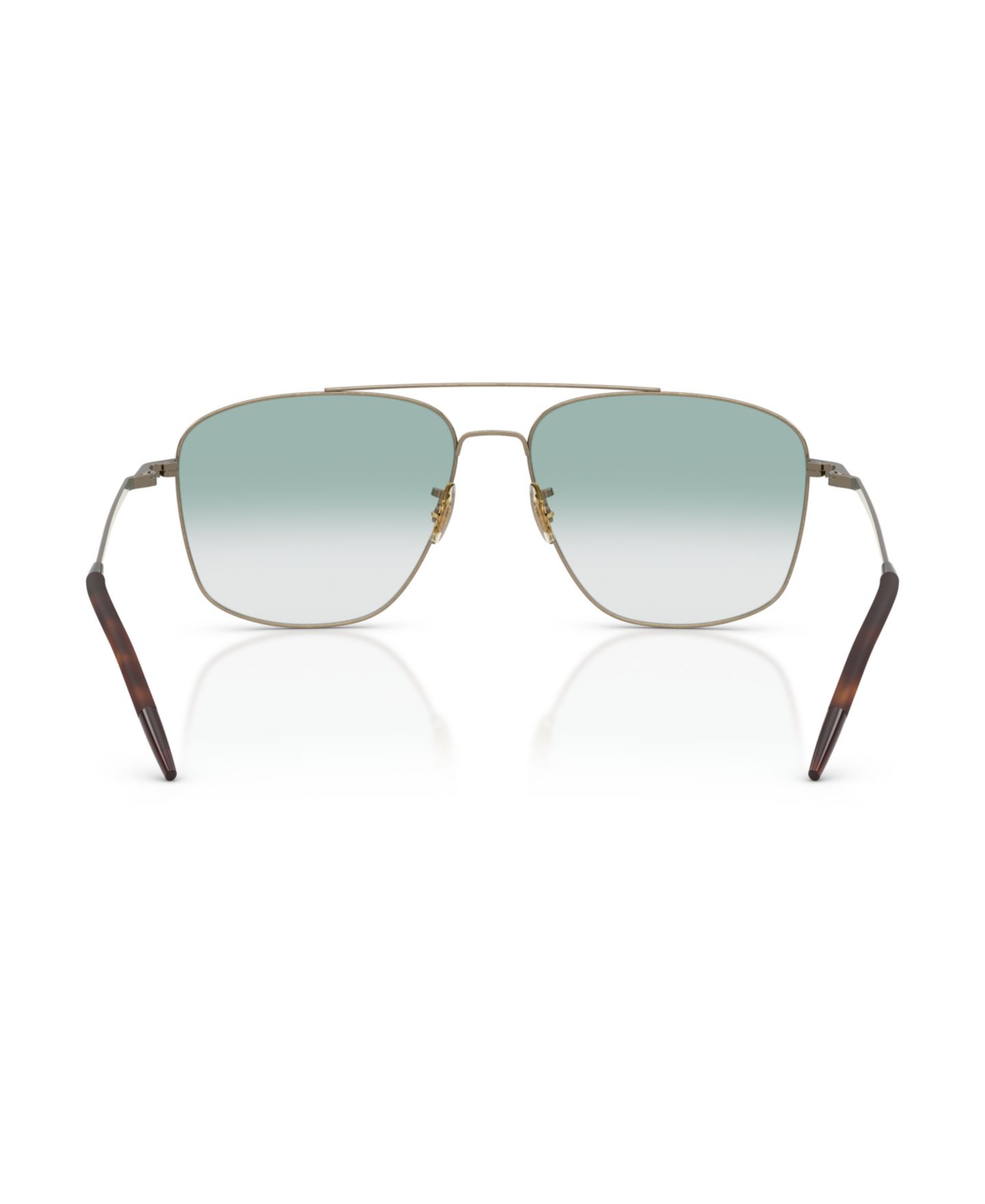 Очки Oliver Peoples Unisex Aymes Eyeglasses, OV1380, цвет: Состаренный золотой — фото 5
