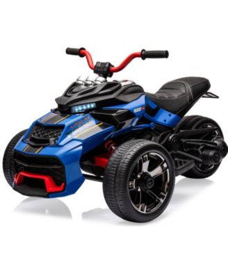 Powerful 12V 3-Wheel Electric ATV Motorcycle with Remote Control, 66 lbs Capacity, Ages 3+