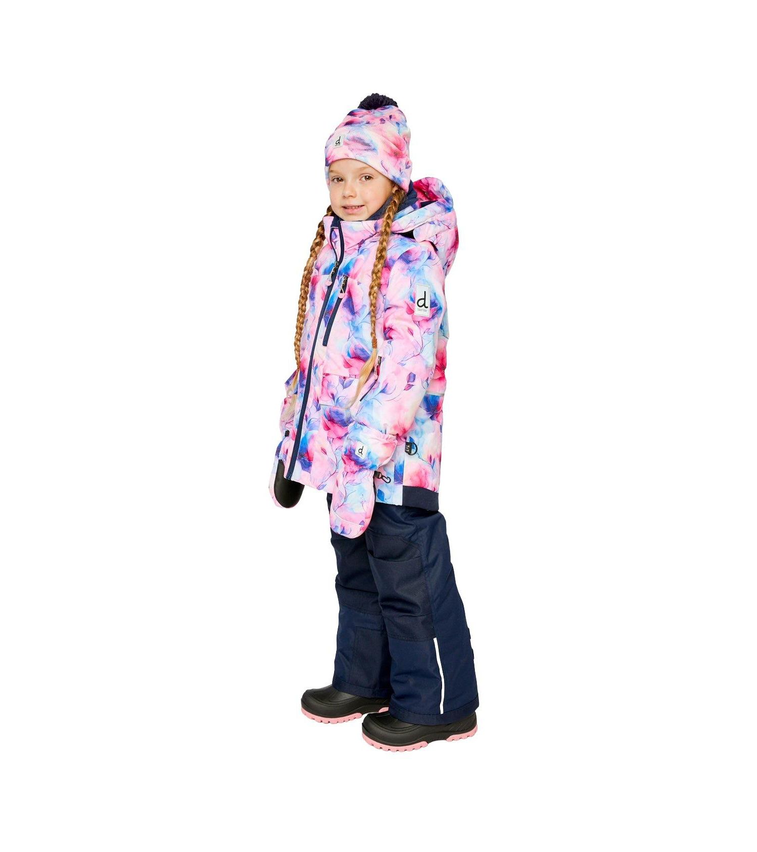 Little and Big Girl (6 - 14) Two-Piece Play Snowsuit