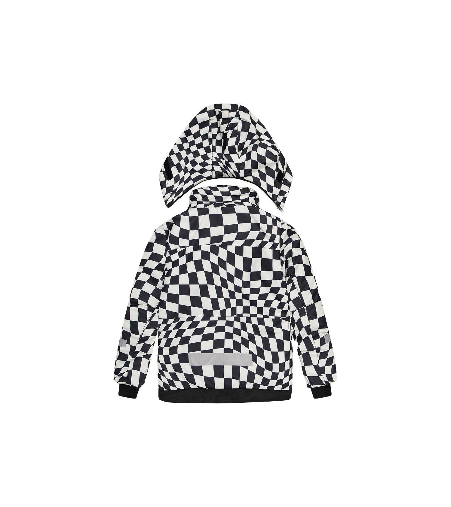 Little and Big Boy 6-16 Two Piece Teknik Snowsuit Checkered Print