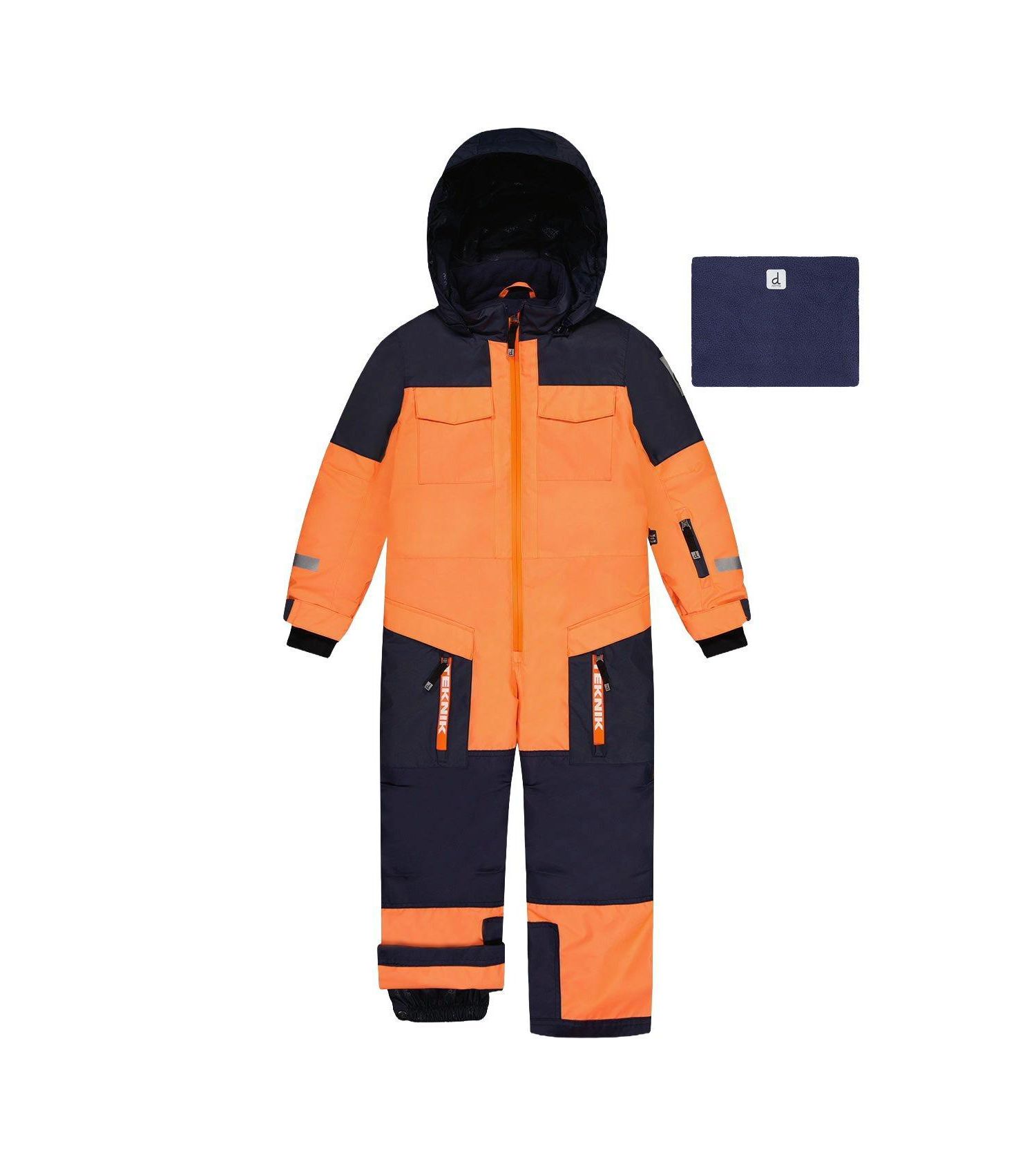 Little and Big Boy ( 6 to 16 ) One Piece Teknik Snowsuit