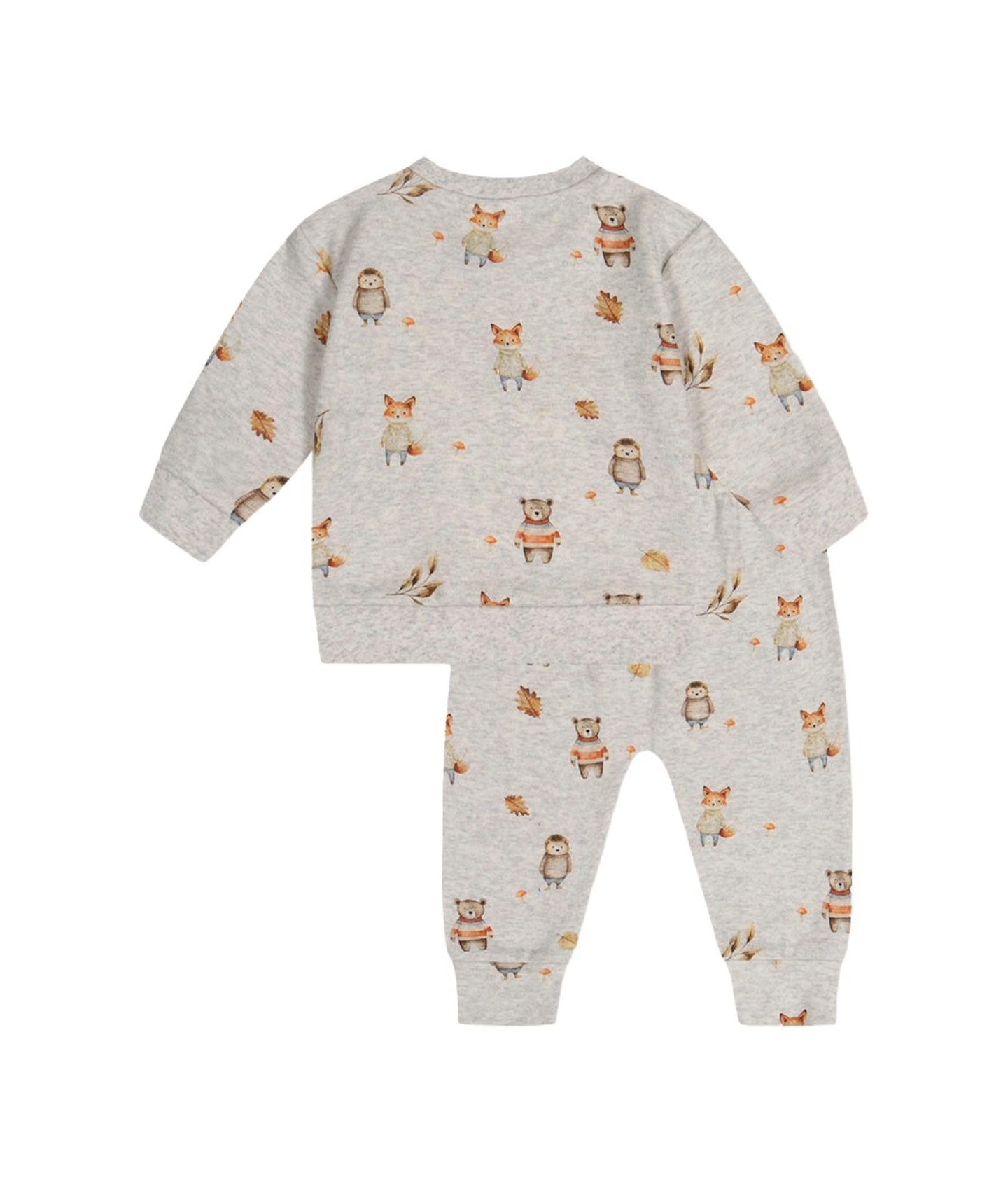 Комплекты Deux par Deux ( 3M to 24 M) Cotton Pants and Top Set для мальчиков-малышей, цвет: Бежевый с принтом — фото 3