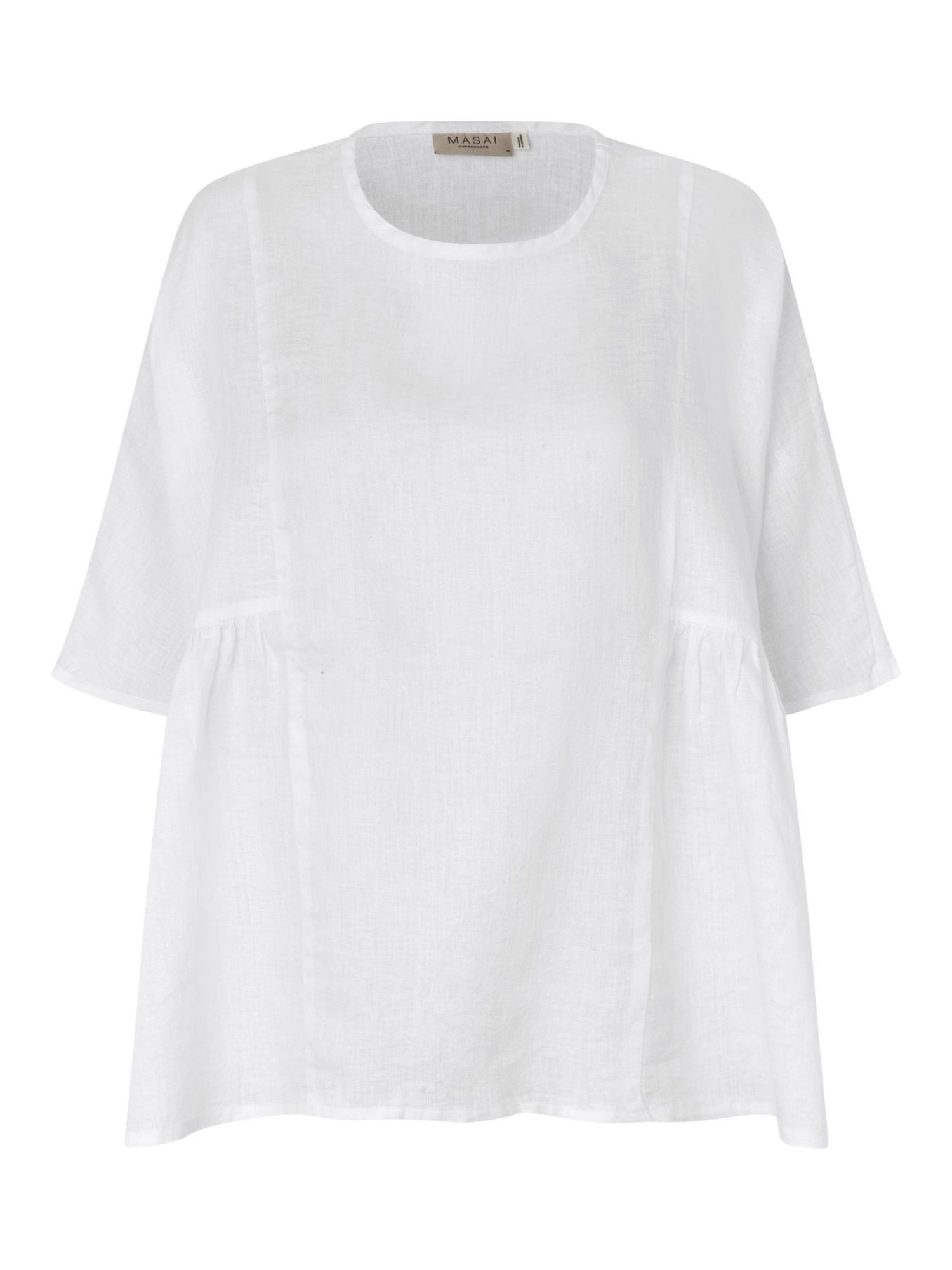 Women's Mablissea Oversized Short-Sleeve Linen Blouse