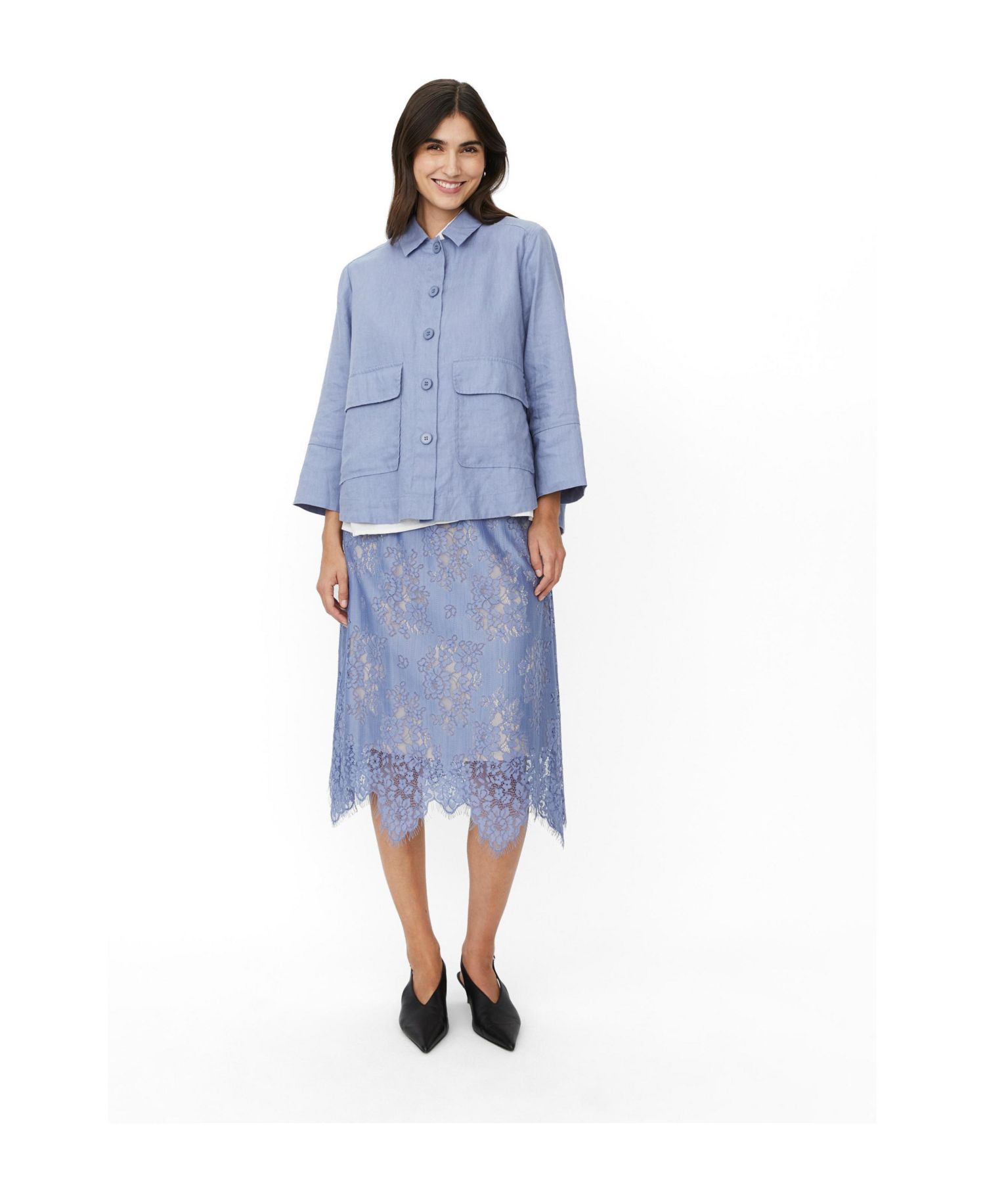 Women's MaJurelle Linen Overshirt