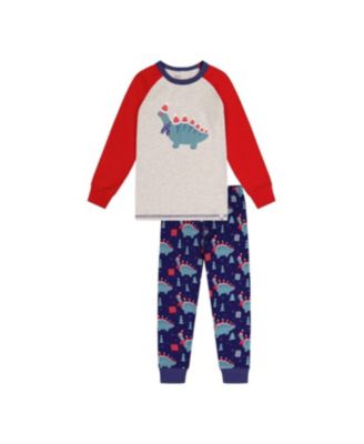 Toddler Boy (2T-5T) Cotton Two Piece Pajama Set Dinosaur Print