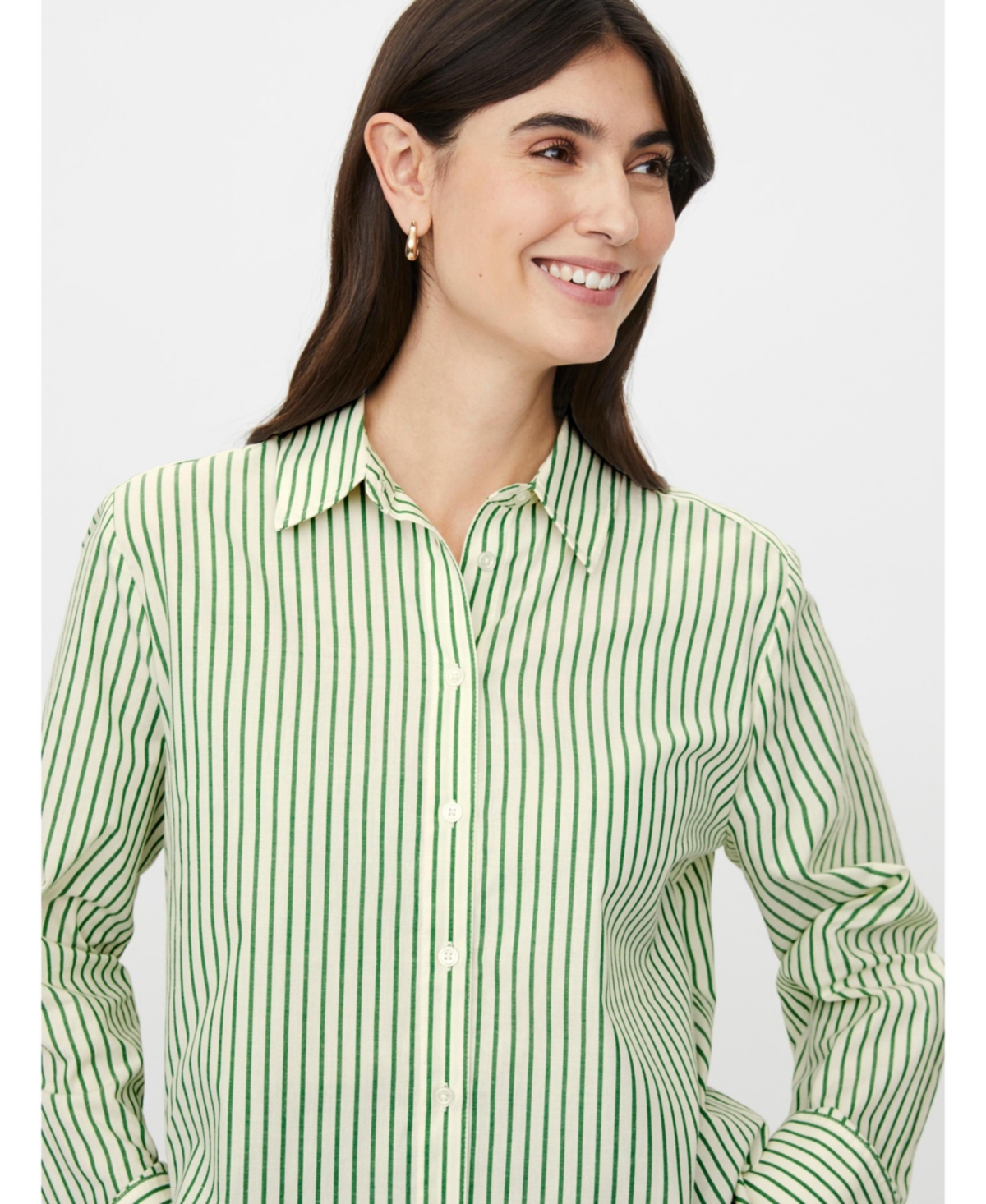 Masai Copenhagen Women's Mairyelle Striped Long-Sleeve Button-Down Shirt