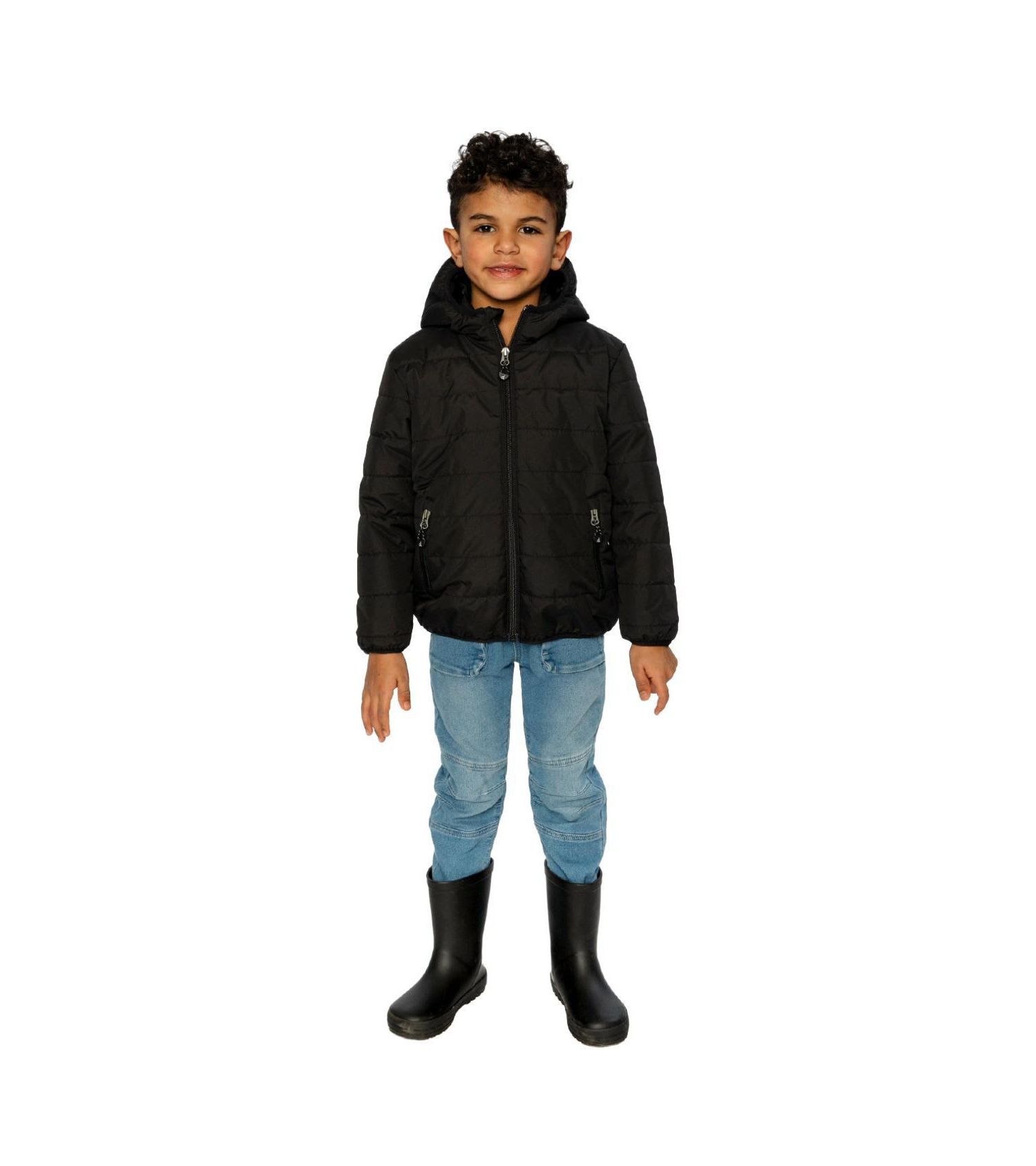 Little and Big Unisex (6-14) Insulating Quilted Mid-Season Jacket