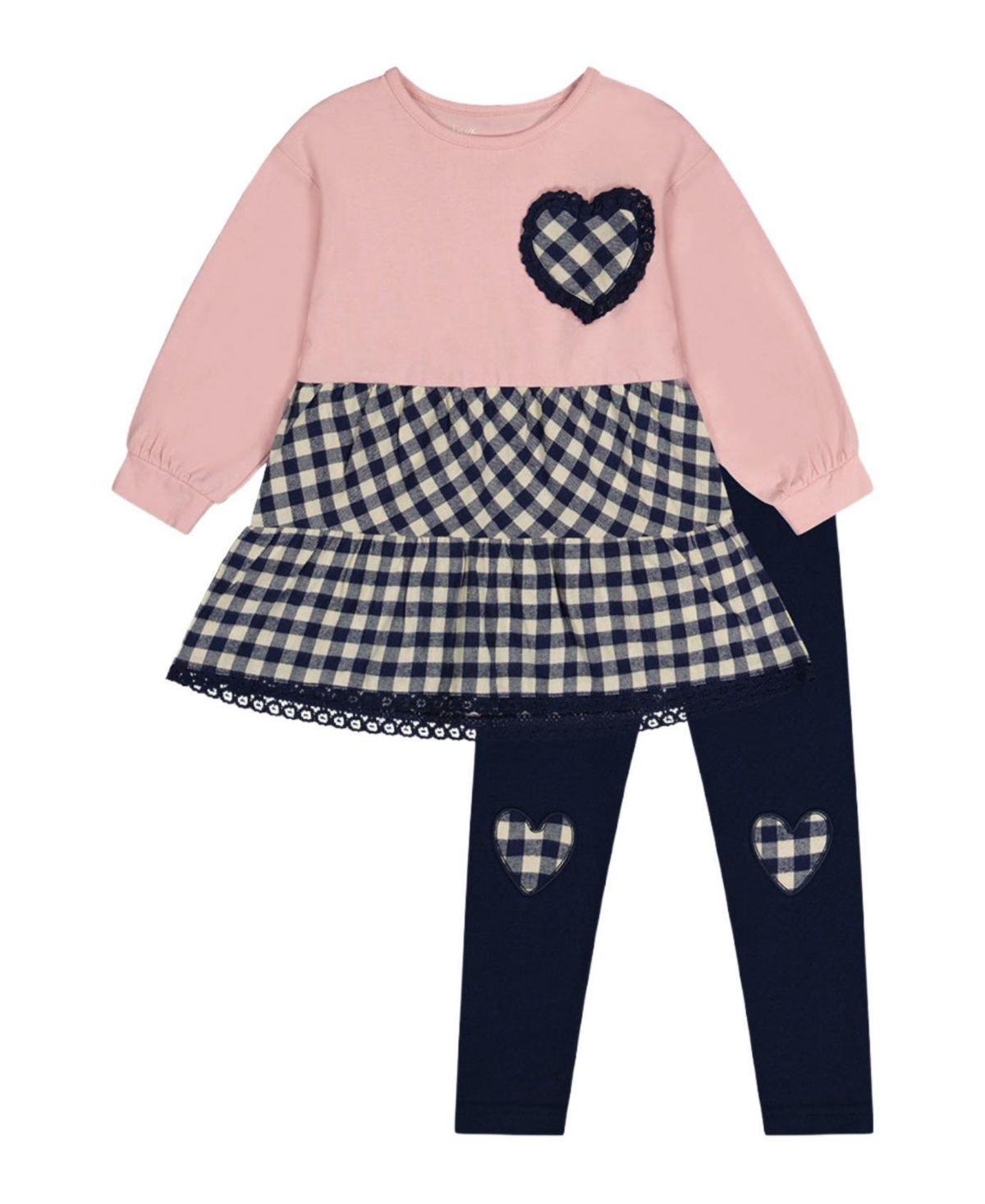 Deux par Little and Big Girl's (6-8) Tunic Leggings Set