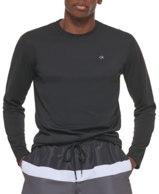 Men's Long-Sleeve Quick-Dry Logo Performance Rash Guard