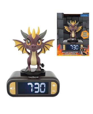 , Alarm Clock, Dragon Night Light with Sound Effects, RL800DRA