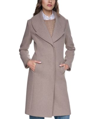 Women's Large Collar Wool Coat