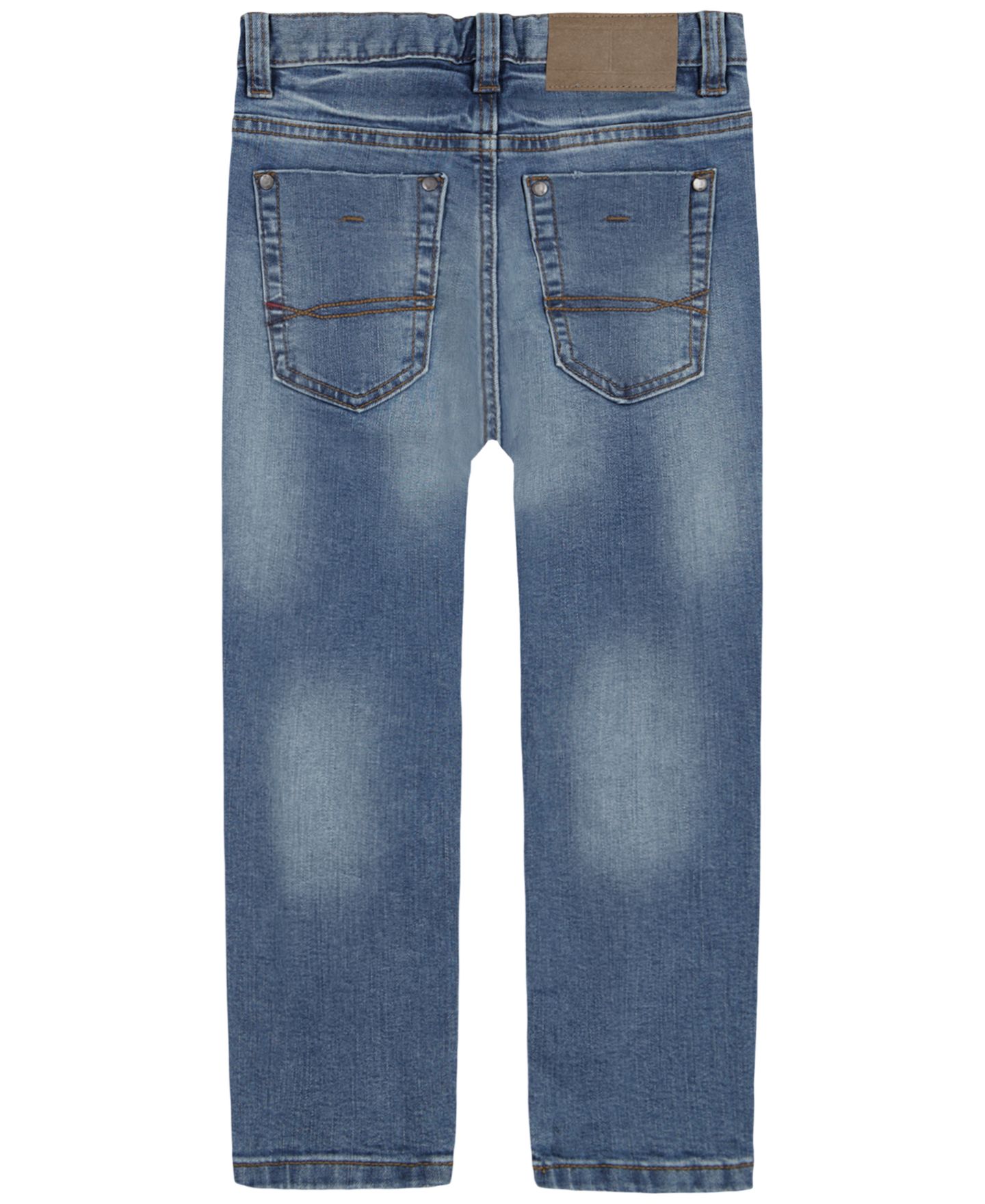 Джинсы Tommy Hilfiger Regular-Fit Blue Stone Jeans для мальчиков, цвет: Каменный синий — фото 5