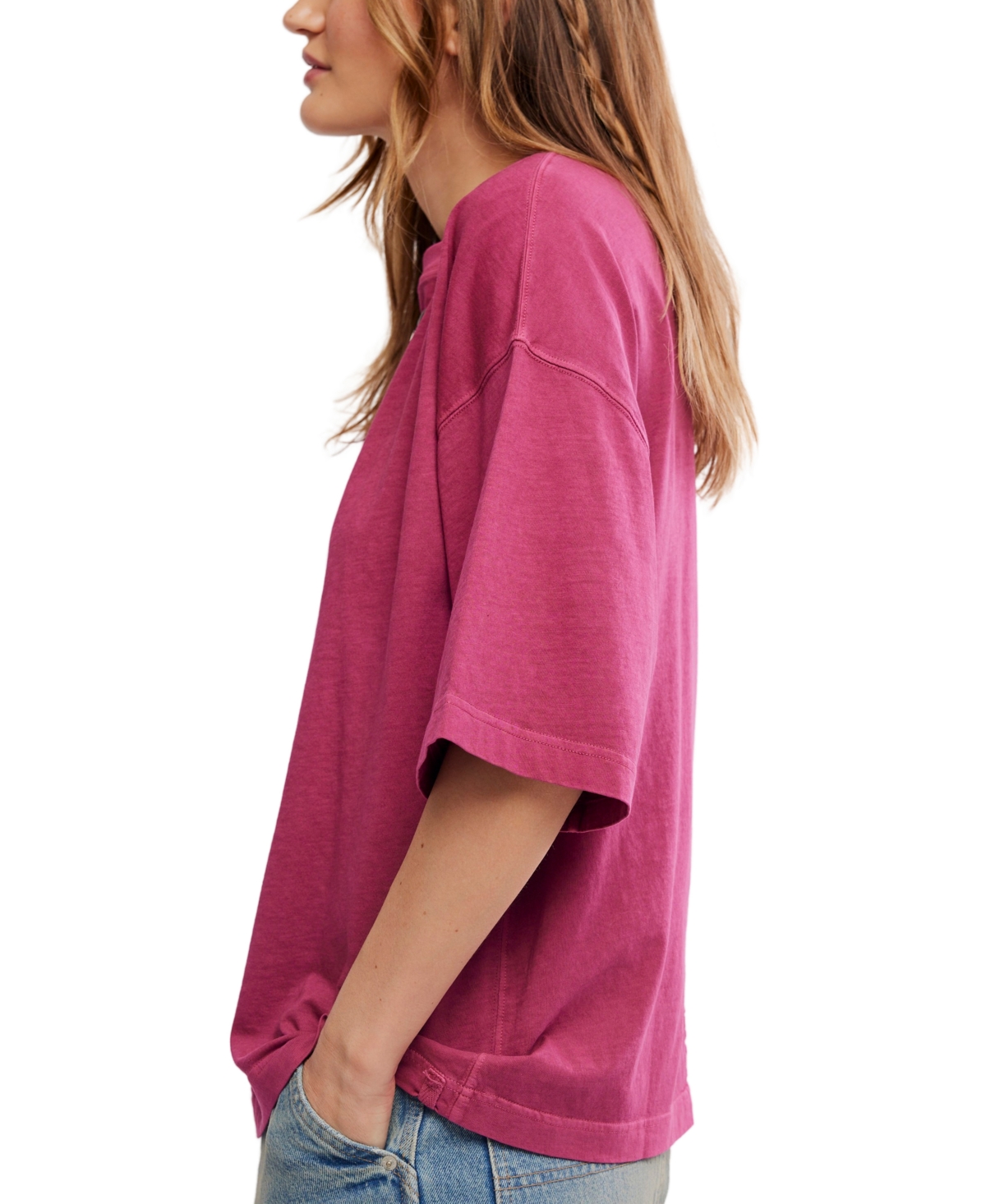 Free People Women's Perfect Oversized Crewneck T-Shirt